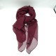 Burgundy thin silk scarfBurgundy thin silk scarf Burgundy thin silk scarfBurgundy thin silk scarf