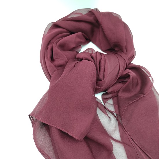 Burgundy thin silk scarfBurgundy thin silk scarf Burgundy thin silk scarfBurgundy thin silk scarf