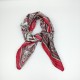 Small vintage silk scarf in red Small vintage silk scarf in red