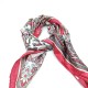Small vintage silk scarf in red Small vintage silk scarf in red
