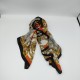 Orange Vintage Print Scarf Orange Vintage Print Scarf