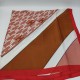 Red-edged imitation silk print plaid large square scarf Red-edged imitation silk print plaid large square scarf