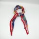 Women's ruffled square red Women's ruffled square red