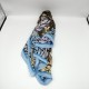 Blue border butterfly bird scarf Blue border butterfly bird scarf