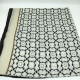Black-rimmed cotton linen with a shawl in autumn and winter Black-rimmed cotton linen with a shawl in autumn and winter