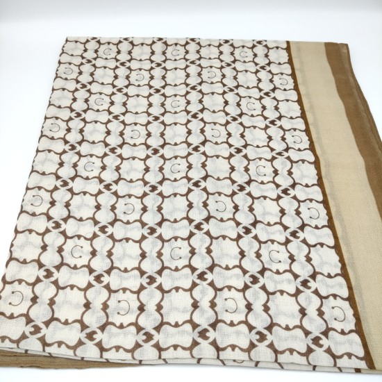 Khaki cotton linen with a shawl for autumn and winter Khaki cotton linen with a shawl for autumn and winter