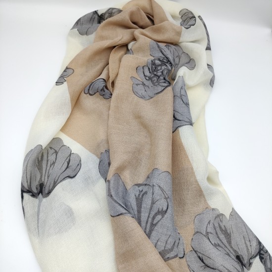 Brown butterfly bird scarf Brown butterfly bird scarf