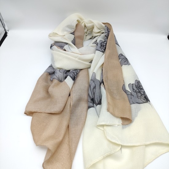 Brown butterfly bird scarf Brown butterfly bird scarf